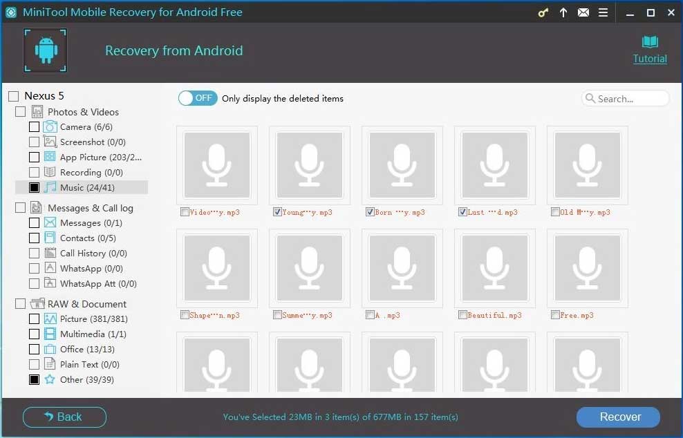 Android Recycle Bin How to Recover Files from Android? MiniTool