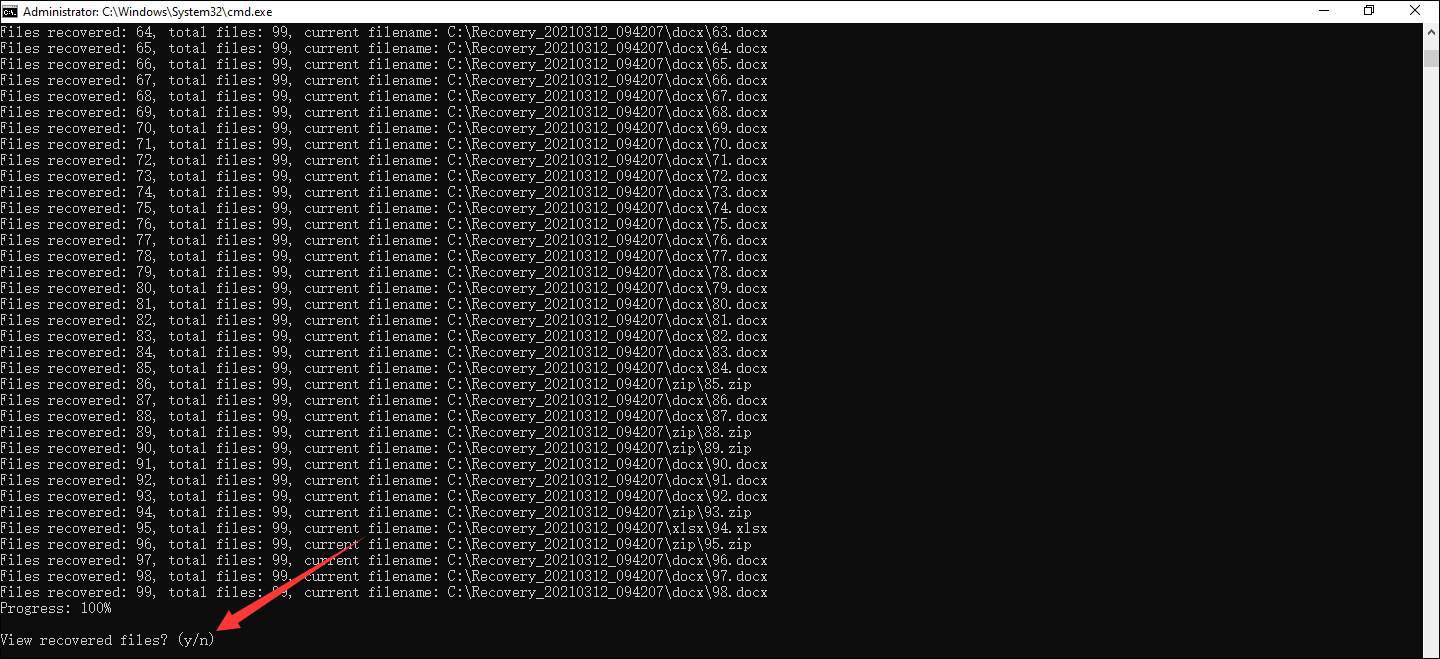 Data Recovery (Windows)