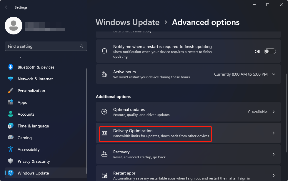 How to Stop uploading Updates to Other Devices on Windows 11/10? MiniTool