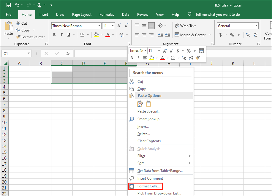 How to Merge or Unmerge Cells in Excel (without Losing Data)? MiniTool