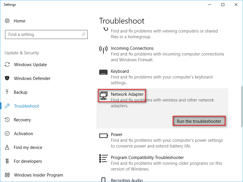 Windows Doesn't Have A Network Profile For This Device Solved