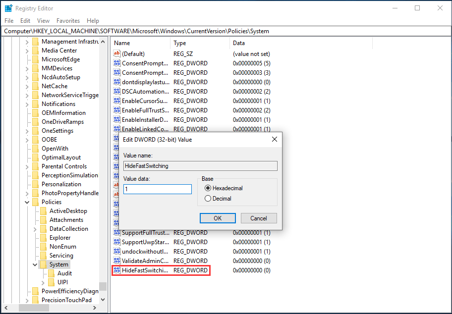 How to Disable Fast User Switching in Windows 10 (2 Methods) MiniTool