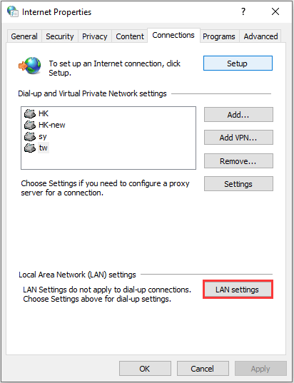 Fixed: The Proxy Server Is Refusing Connections Error - MiniTool
