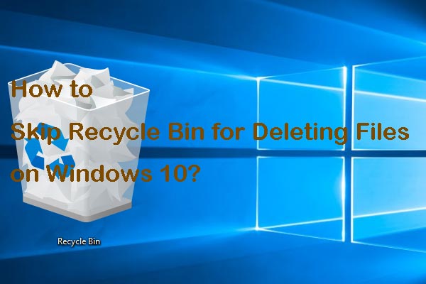 How to Enable & Disable Recycle Bin AutoDeletion on Windows 10?