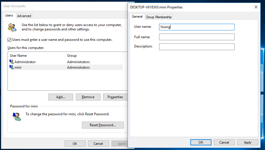 How to Change User Folder Name in Windows 10 2 Ways MiniTool