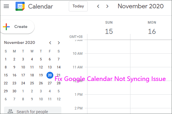 Google Calendar Not Syncing? Fix Google Calendar Sync Issues
