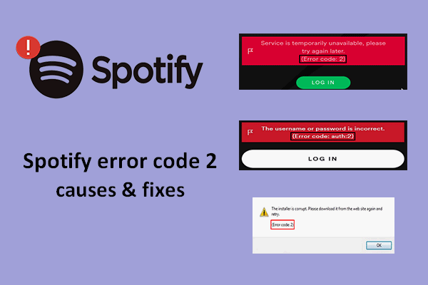 Solved Spotify Error Code 2 Occurred On Your Screen
