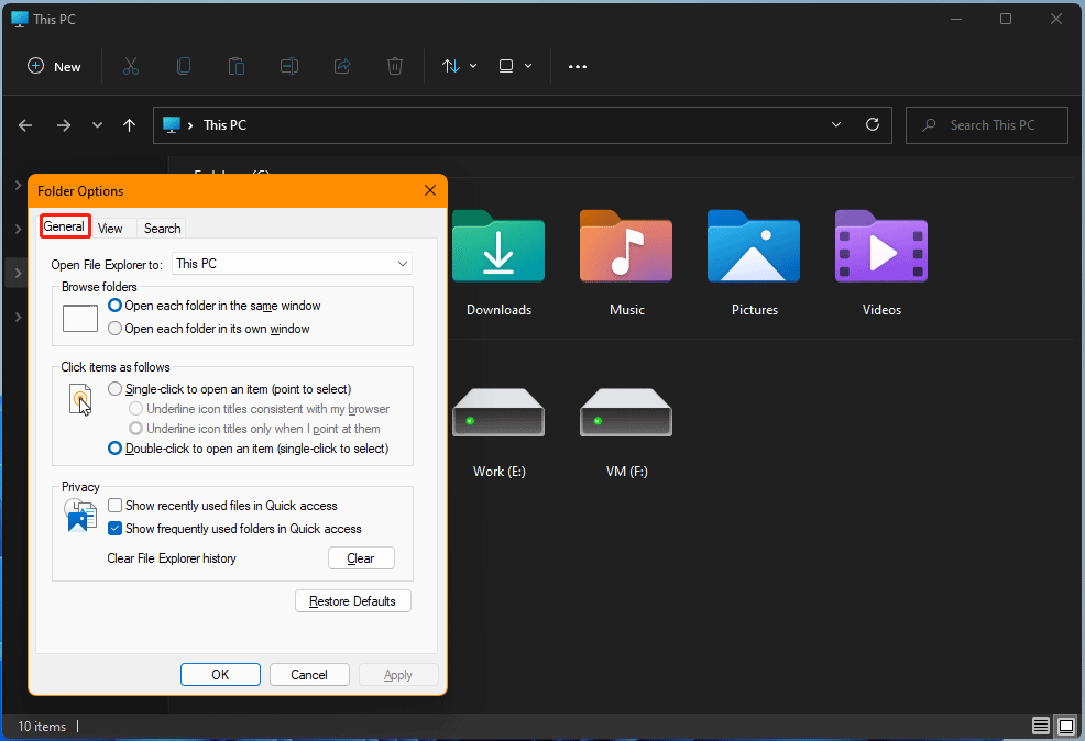 How to Open Folder Options in Windows 11? MiniTool