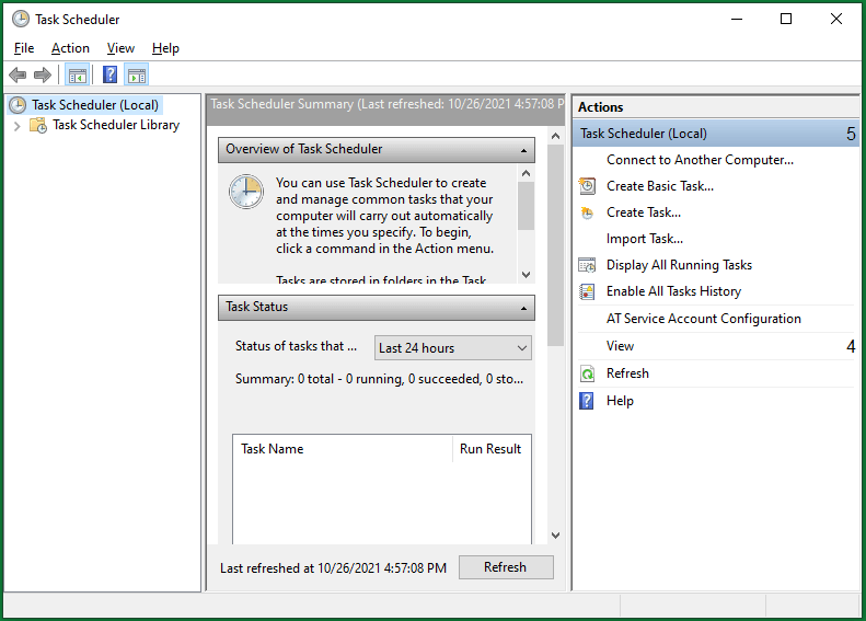 9 Ways How to Open Task Scheduler in Windows 10/Windows 11… MiniTool