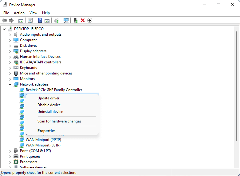 Realtek Wireless LAN Driver Windows 11