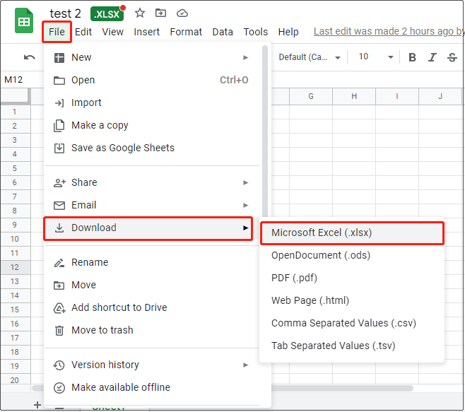 How to Convert Excel Sheets to Google Spreadsheets MiniTool