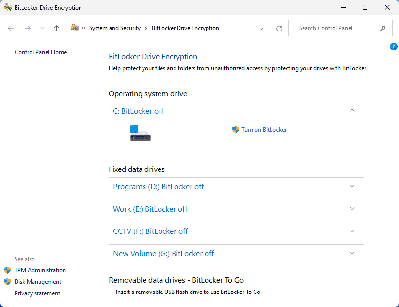 Best Fixes BitLocker Is Missing or Not Showing on Windows 10/11 MiniTool
