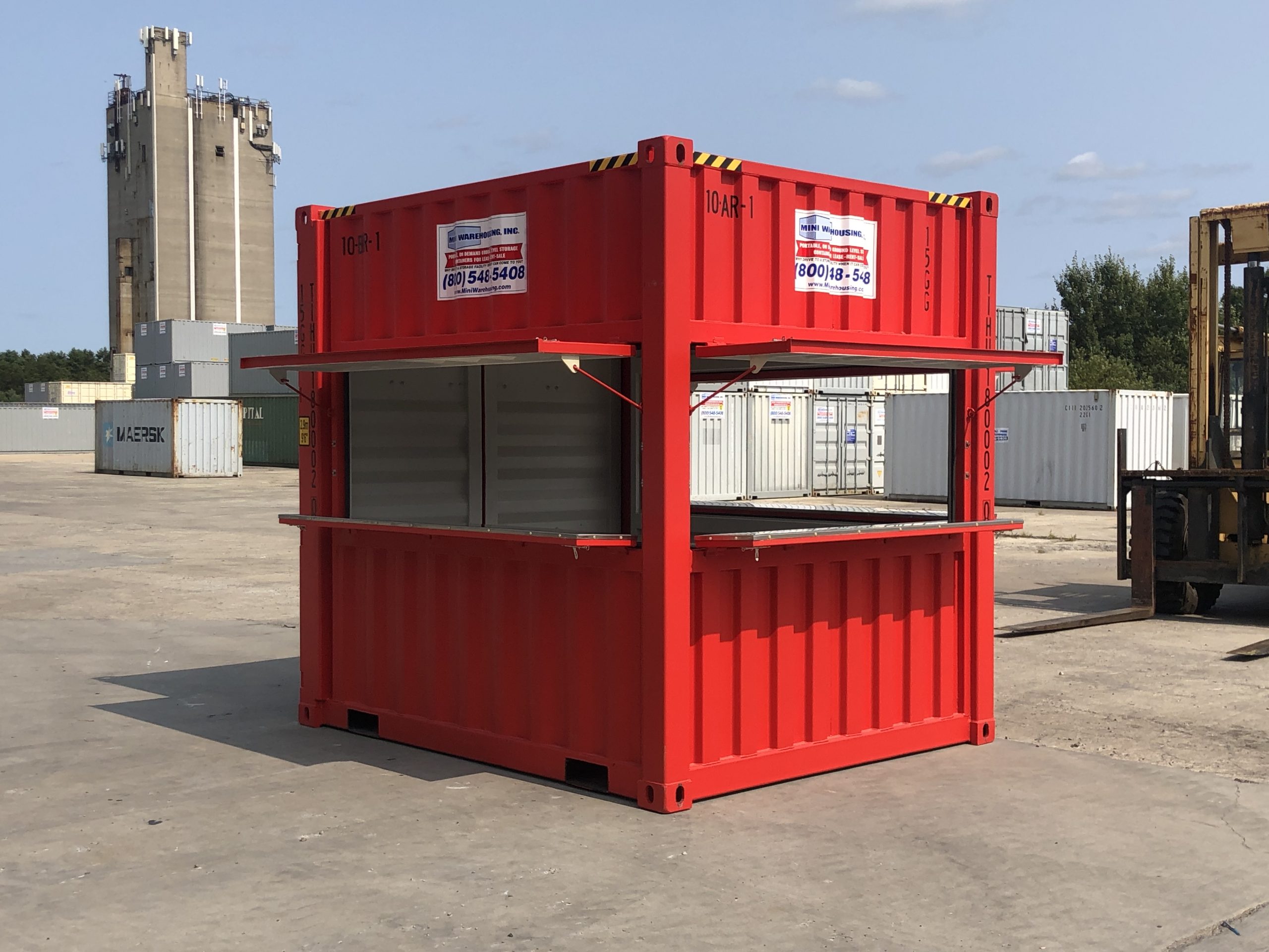 10' Portable Concession Stand Containers in Mansfield MA Mini
