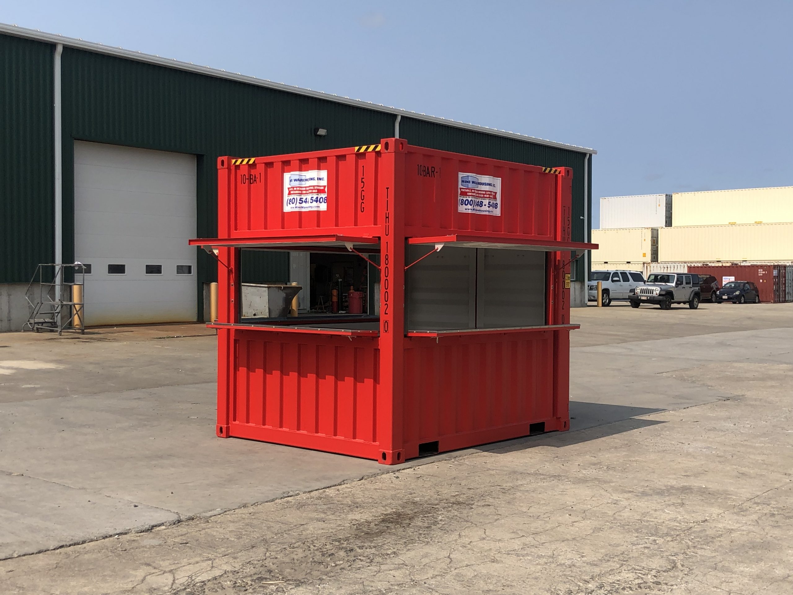10' Portable Concession Stand Containers in Mansfield MA Mini