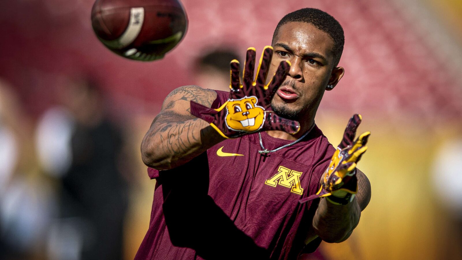 Rashod Bateman Named Preseason AllAmerican by Associated Press