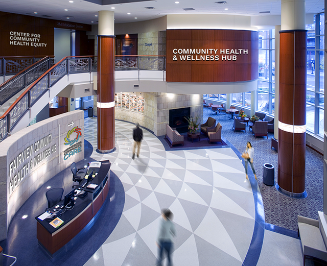 The adult day program at the new Fairview Community Health and Wellness