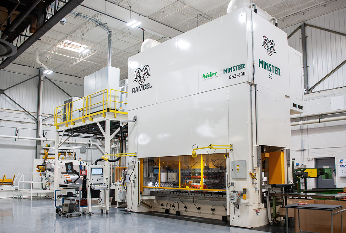 Minster GS2 Series Nidec Minster Family of Global Solutions