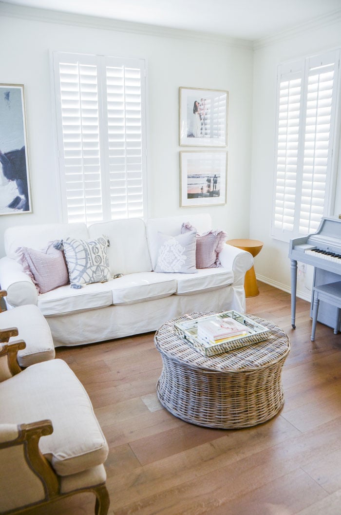 Living room reveal & a discount for framebridge custom framing! Mint