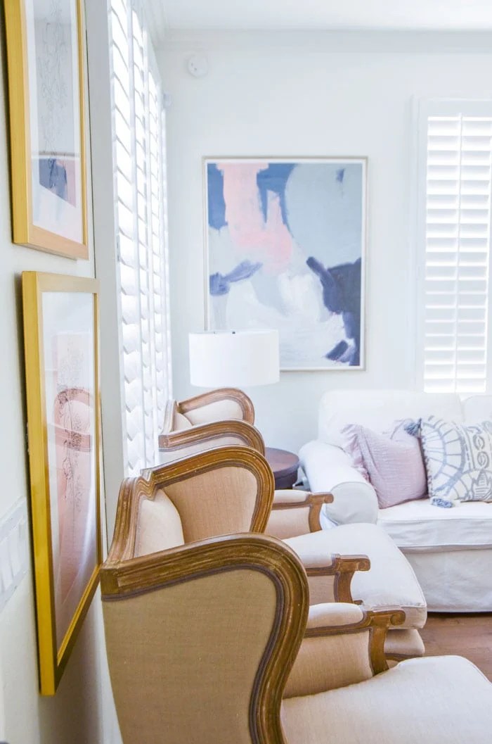 Living room reveal & a discount for framebridge custom framing! Mint