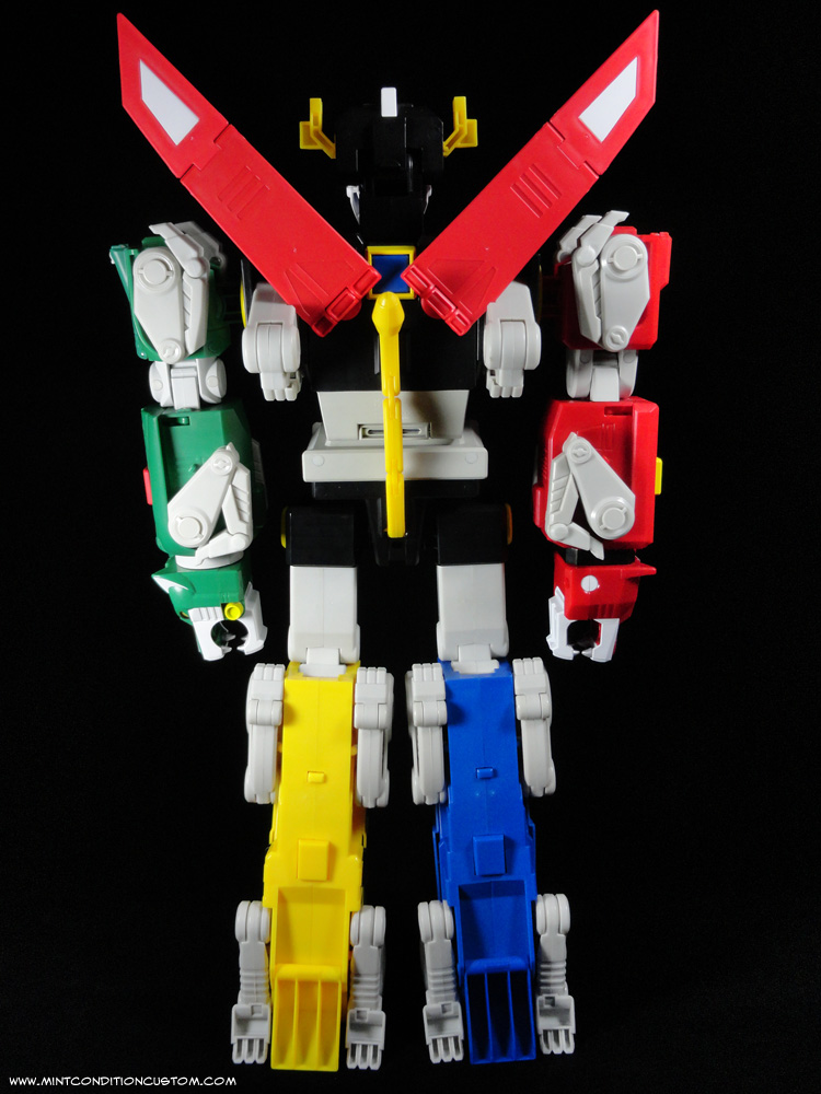 Review 23" Voltron Voltron Classics, Mattel Mint Condition Customs