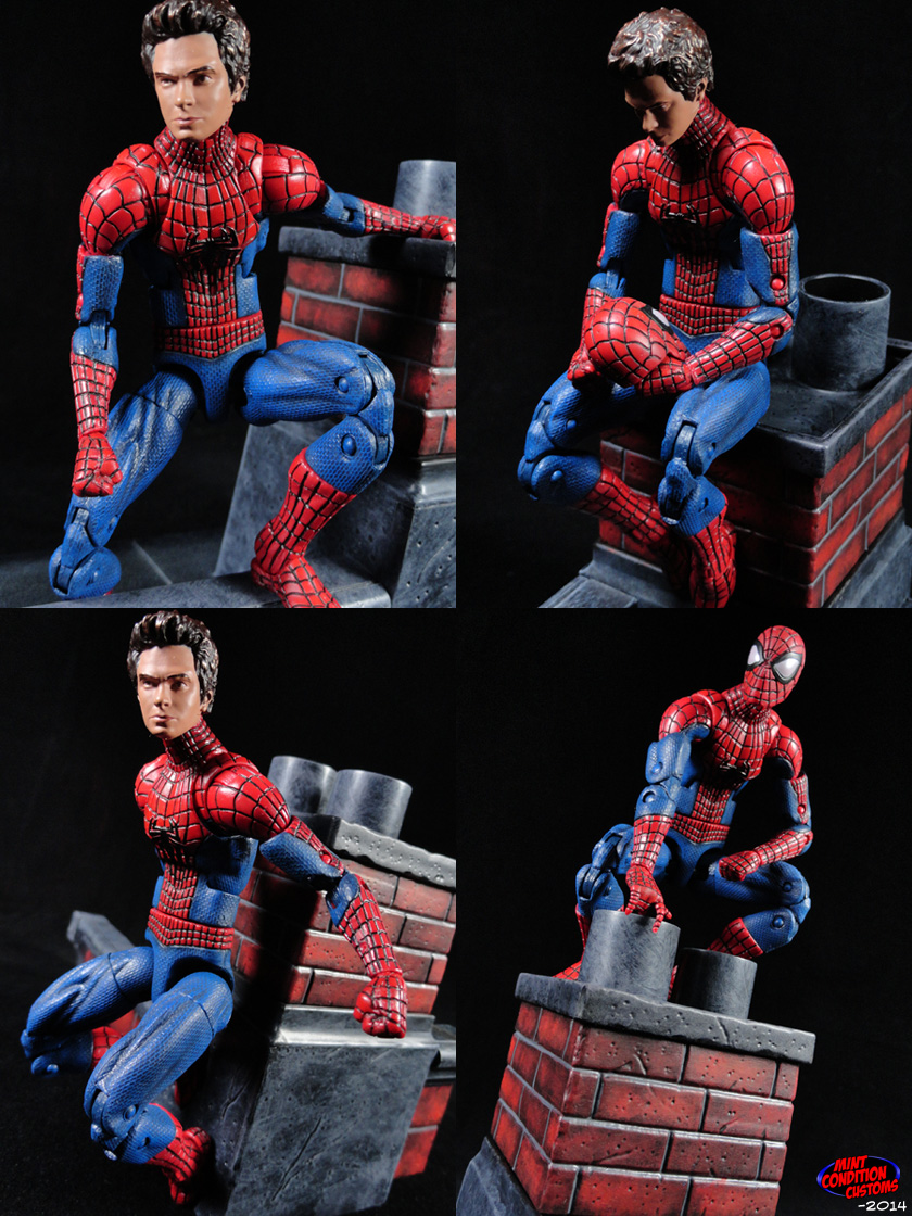 Custom AMAZING SPIDERMAN 2 Action Figure Marvel Legends Feet