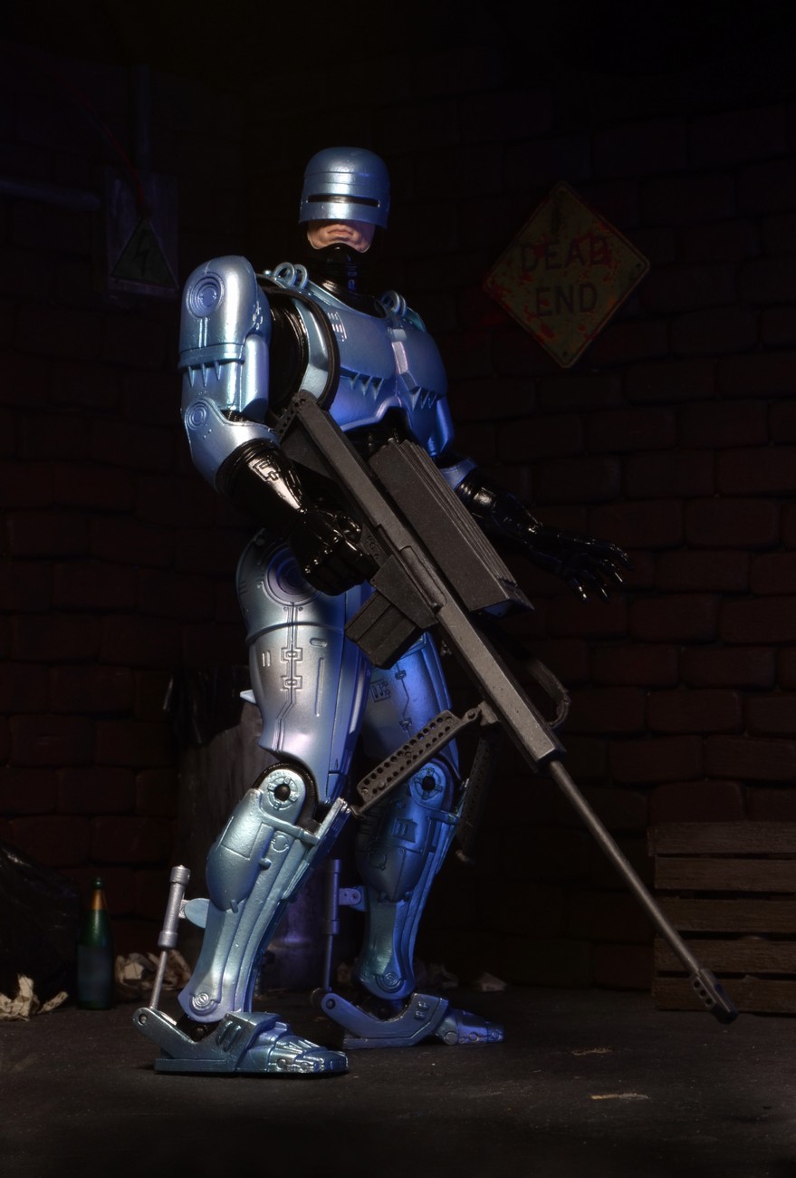 News NECA Robocop with Jet Pack Closer Look Mint Condition Customs