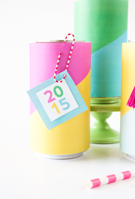DIY Printable Soda Can Wrappers Julep