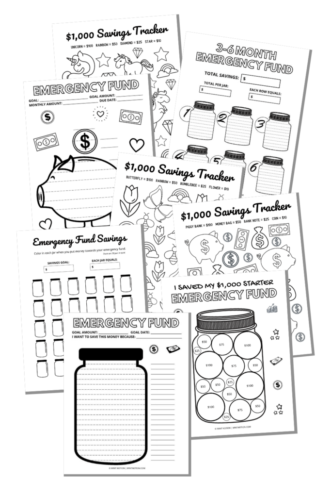 How To Build An Emergency Fund Mint Notion