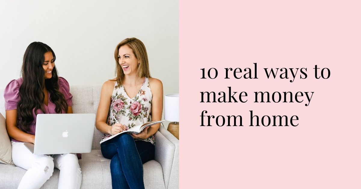10 Real Ways To Make Money From Home Mint Notion