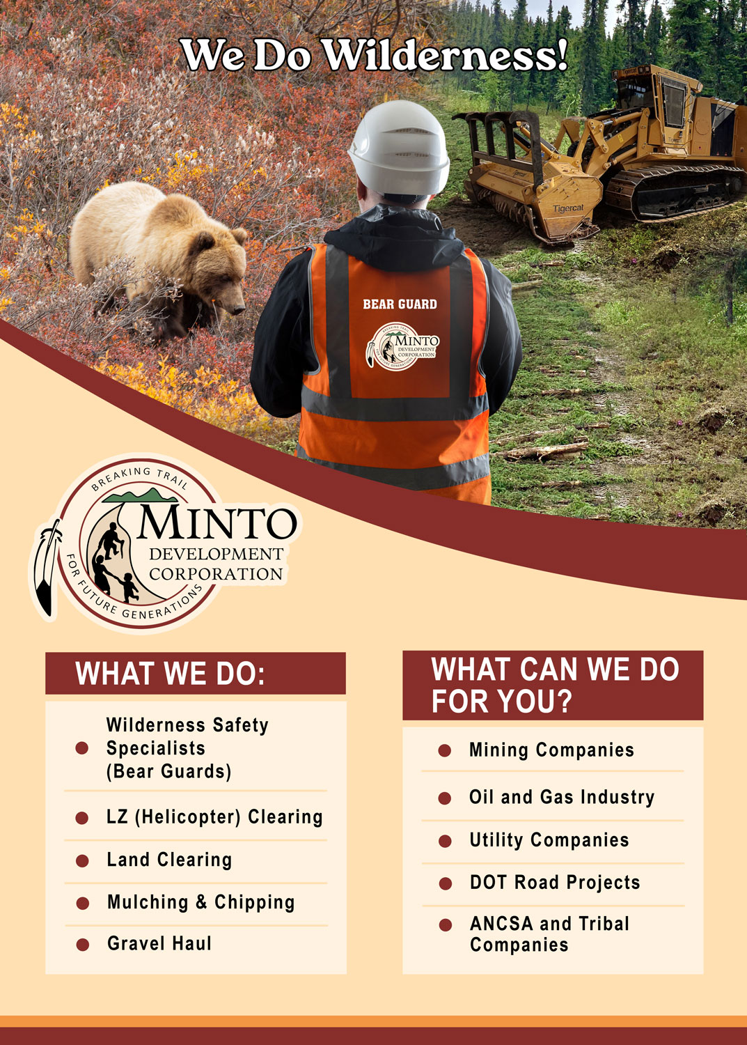 Logistics Support Minto Development Corporation