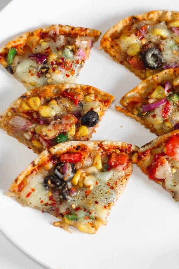 Roti Pizza Recipe How To Make Pizza From Leftover Chapati