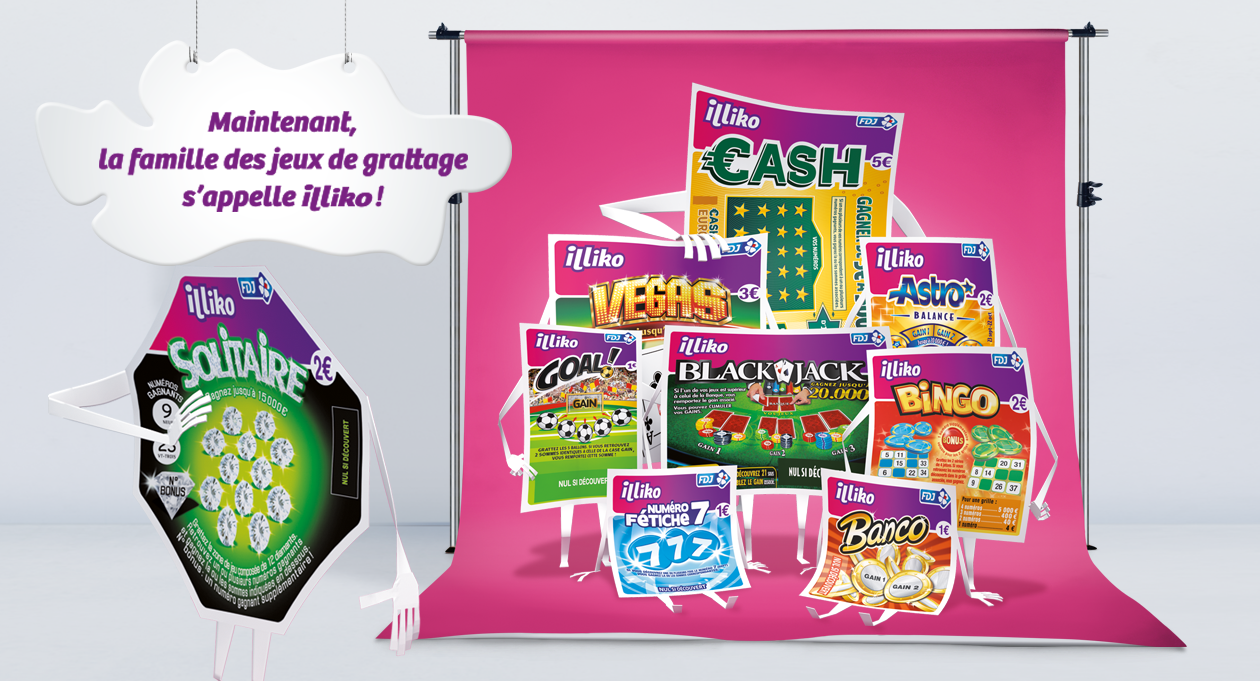 FDJ Pochettes Cadeaux, Loto, EuroMillions Minute Conso