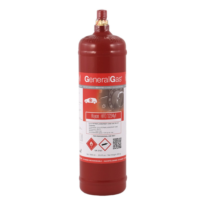 GAS REFRIGERANTE 800 GR R1234YF