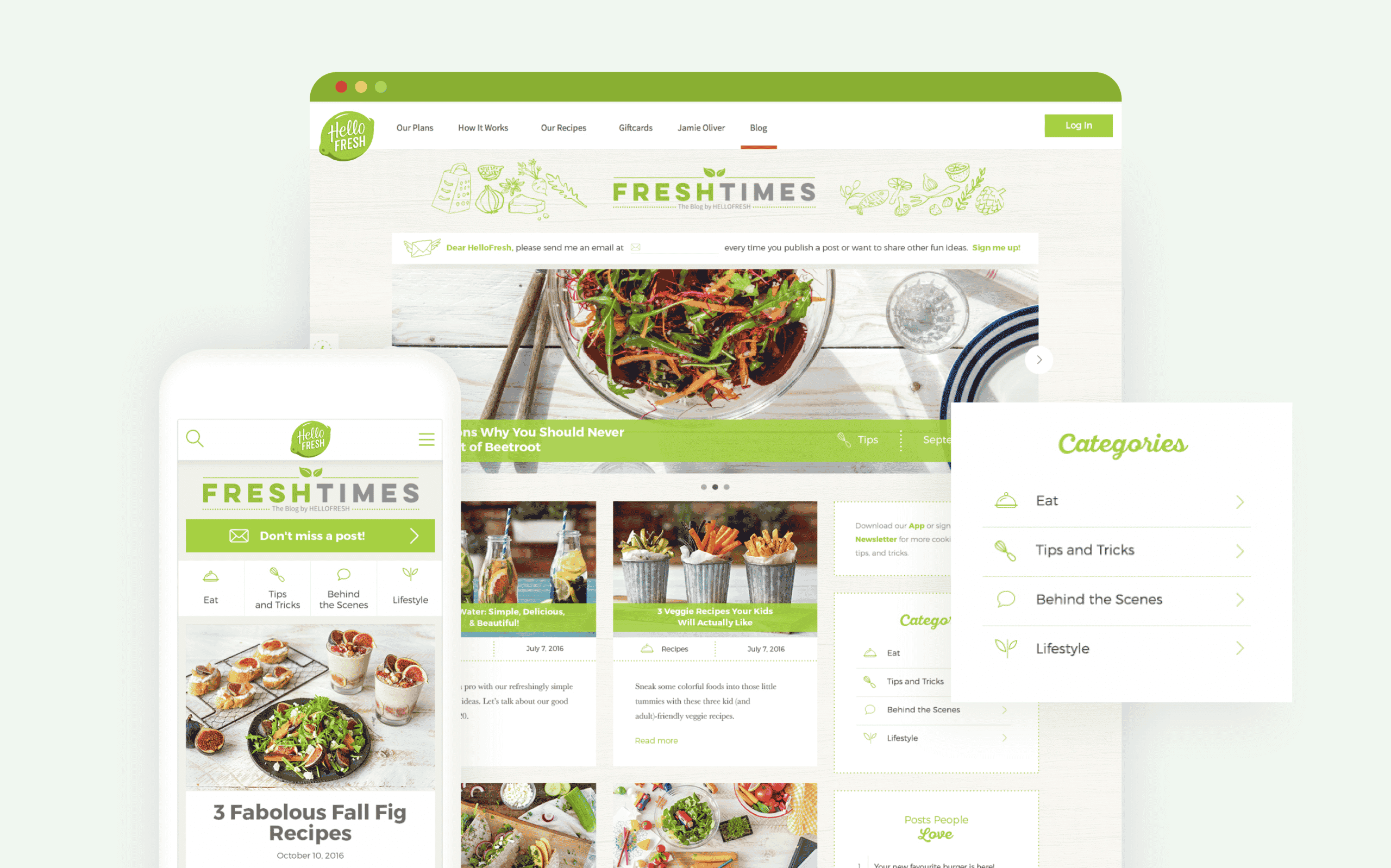 Meal Delivery Mobile App Development for HelloFresh Miquido