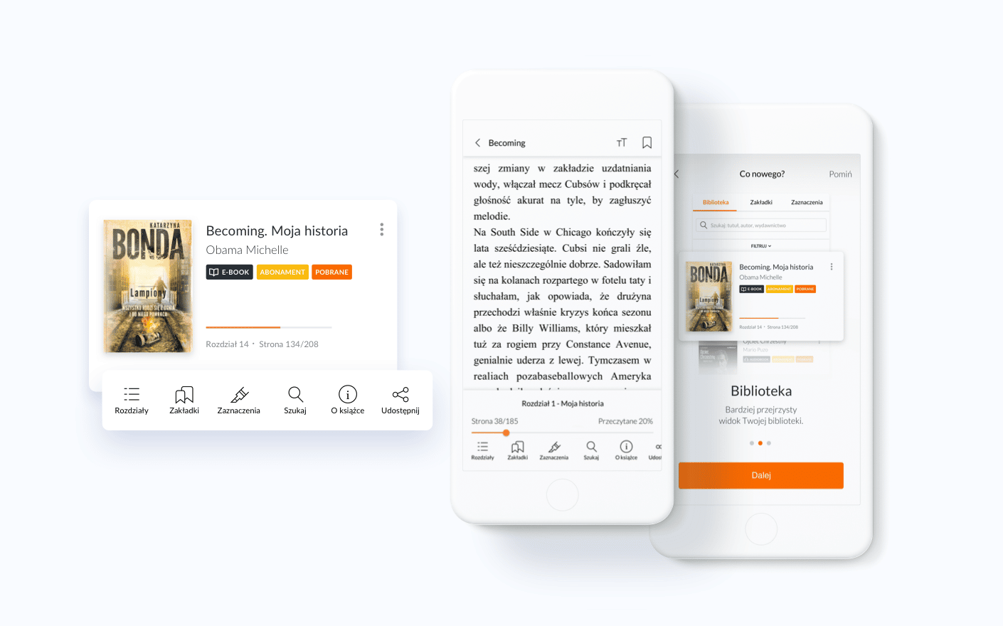 Ebook & Audio Reader App Development Solution for Empik Go Miquido