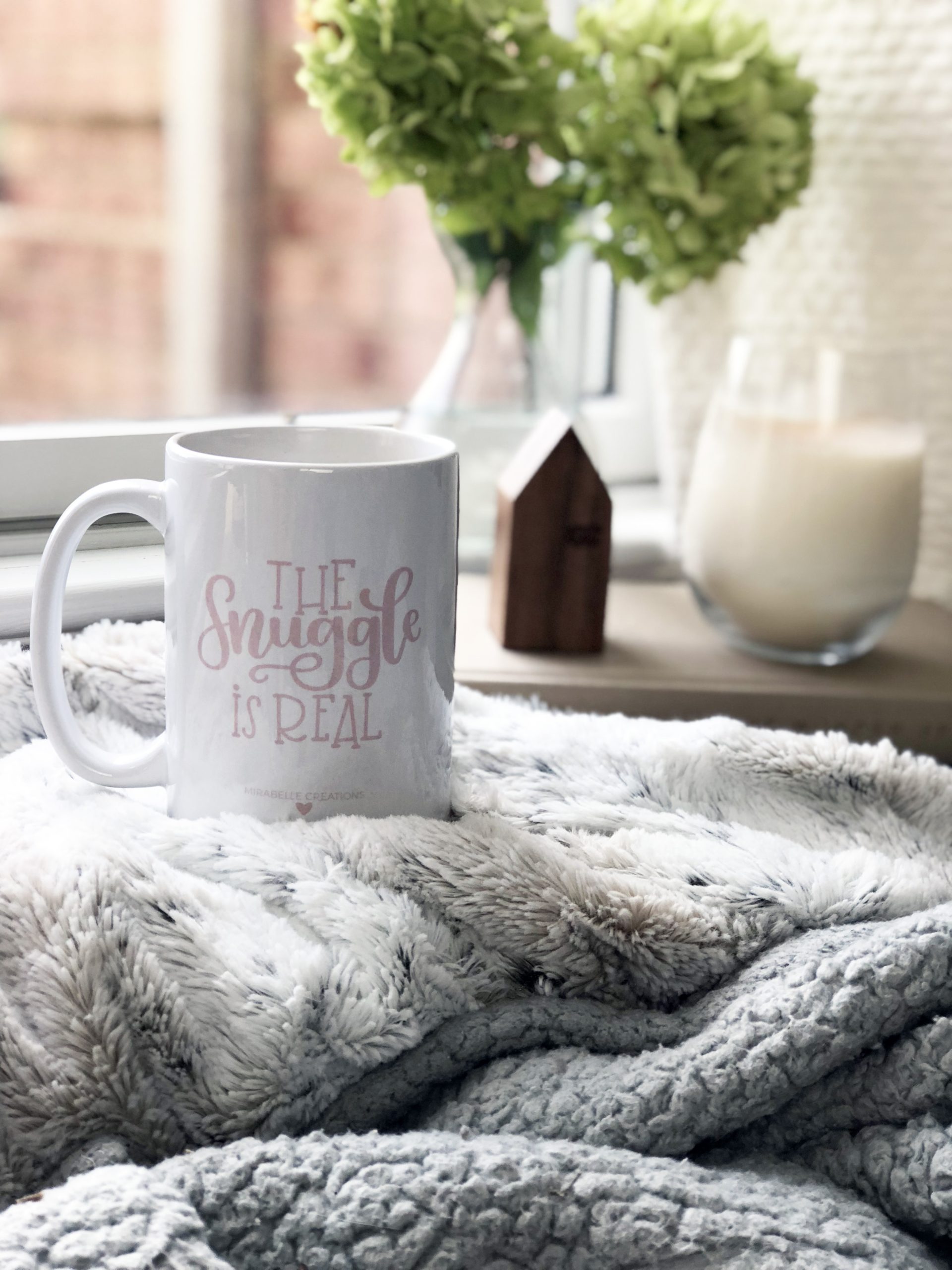 The Snuggle is Real Mug 15 oz Mug Mirabelle Creations