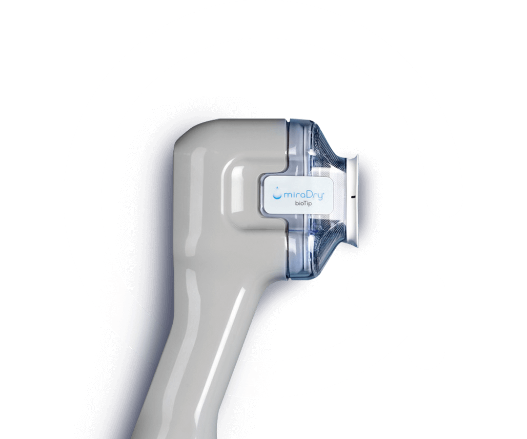 miraDry reduce excessive underarm sweat