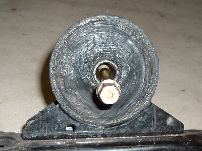 Filled Engine Rollstops and Stronger Engine Mount Bolts