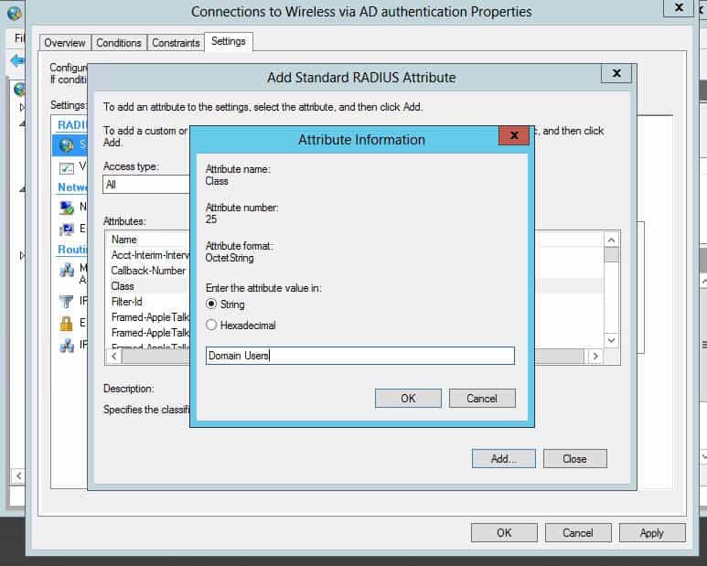 Using FortiGate Radius SSO with Windows NPS Mirazon