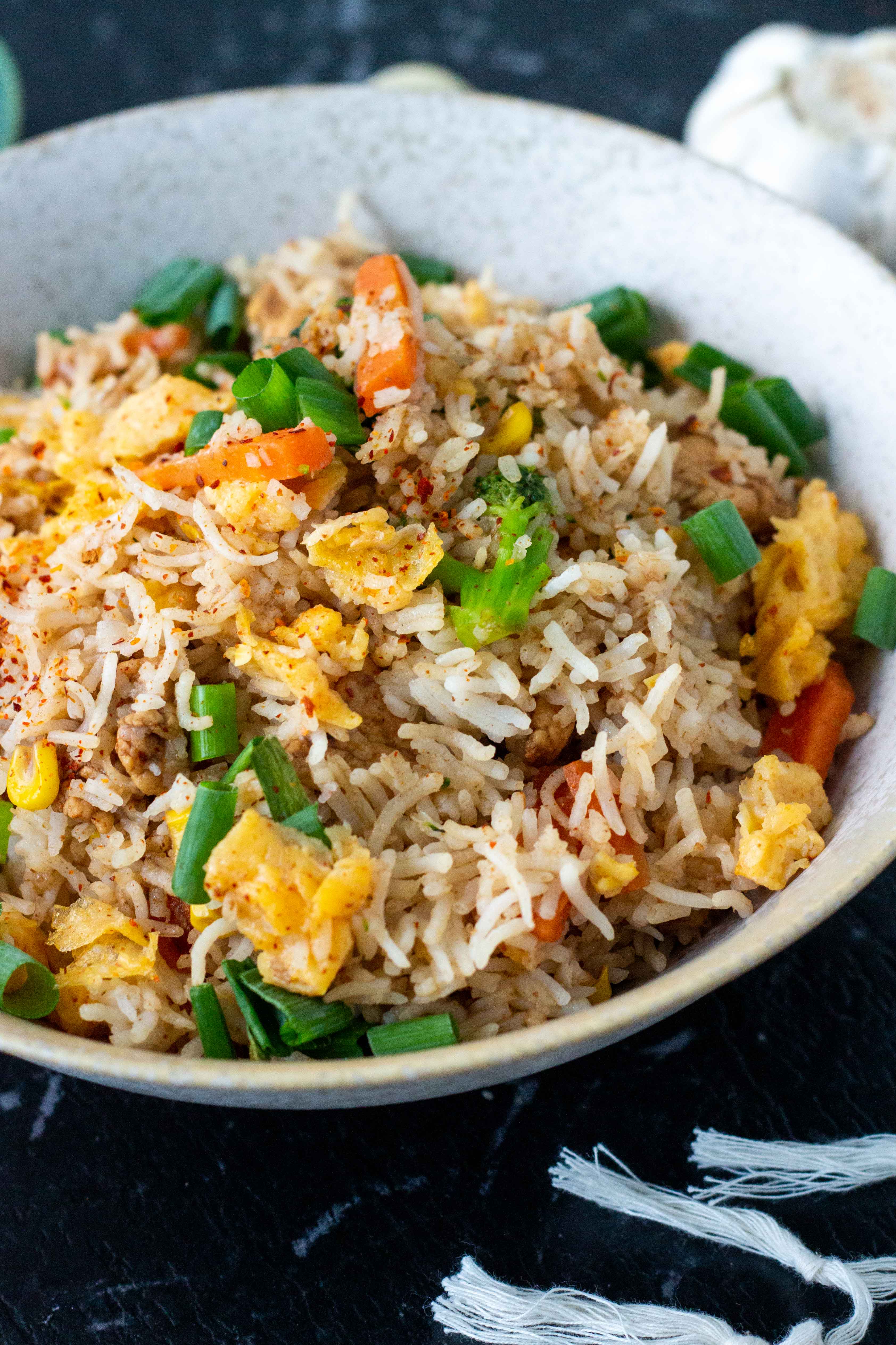 Chilli Garlic Fried Rice3 Mirchi Tales