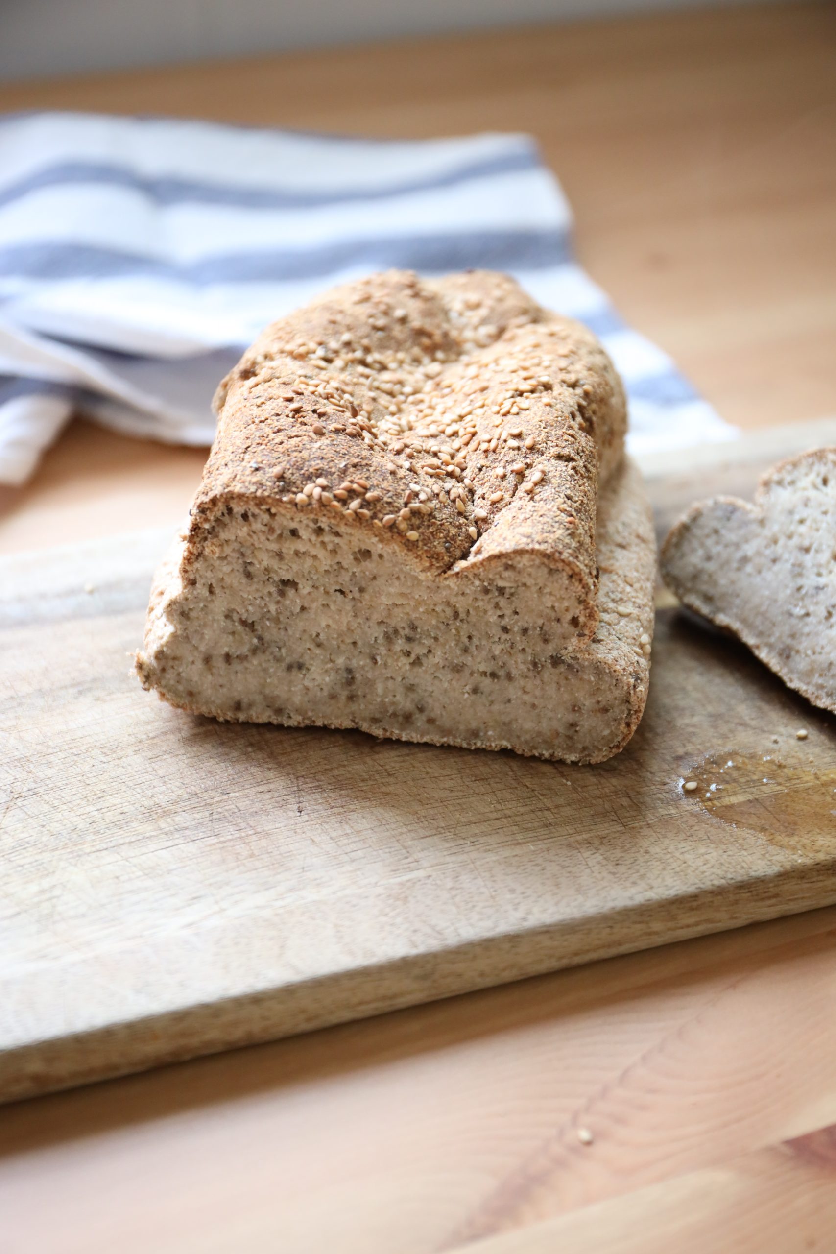 🍞 Pan casero sin gluten y bajo en carbohidratos! 🍞