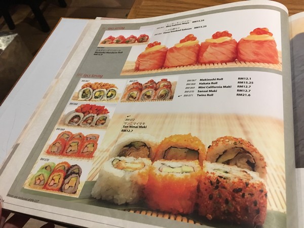 Excapade Japanese Cuisine Restaurant Miri Sushi and