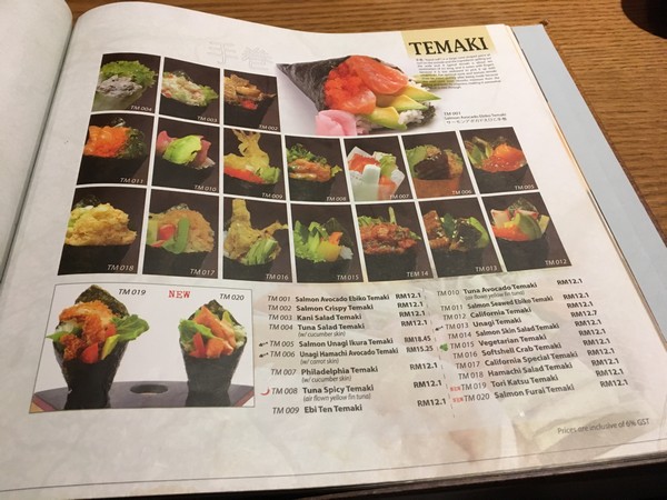 Excapade Japanese Cuisine Restaurant Miri Sushi and
