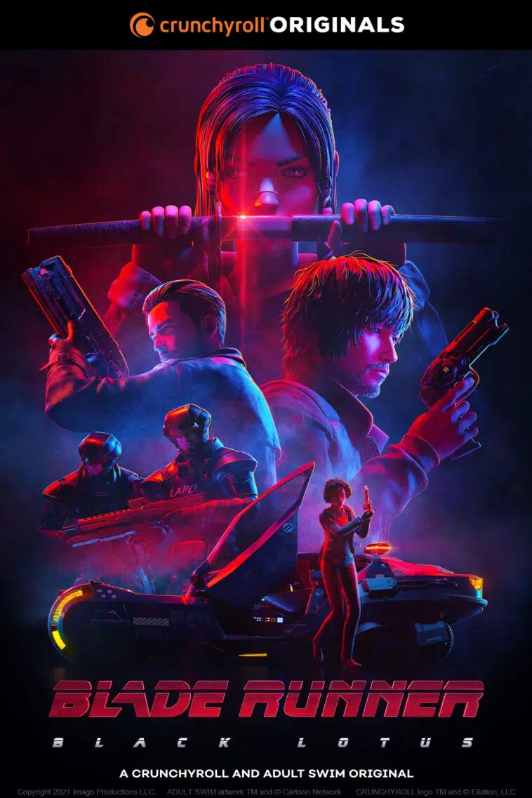 Blade Runner Black Lotus dévoile sa date de sortie et une séquence d