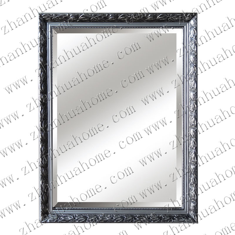 Silver colour wooden mirror frame, China wholesale Silver colour wooden