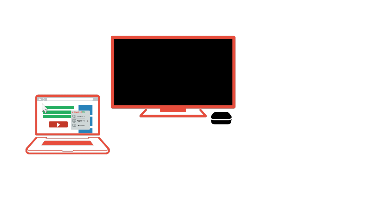 Mirror your Windows screen to Apple TV Mirroring360 Windows Sender