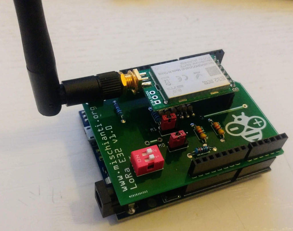 Ebyte LoRa E32 device for Arduino, esp32 or esp8266 WOR (wake on radio