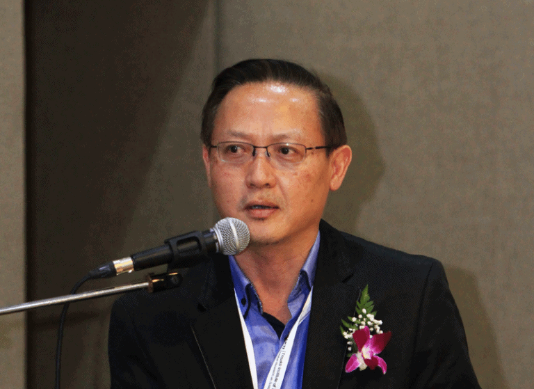 Dr. Albert Tan at the 1st Global Research on Sustainable