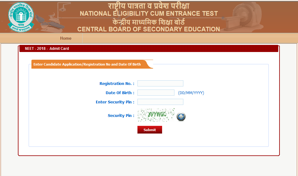 CBSE Releases NEET 2018 Admit Card, Download Here at cbseneet.nic.in