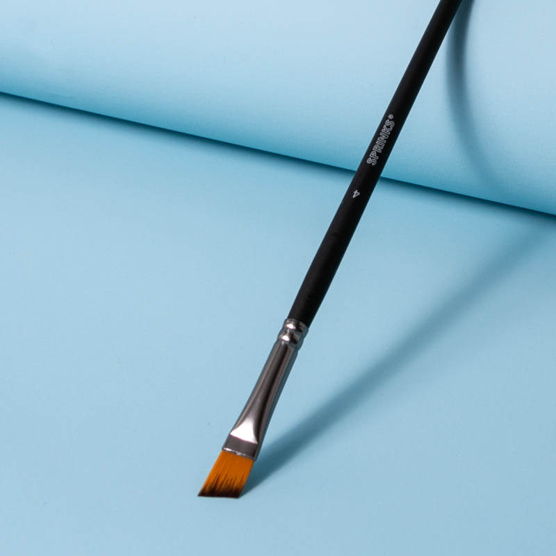 SPRINKS Angular Flat Brush 4 Miss Biscuit